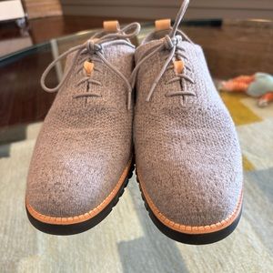 Cole Haan Zerogrand Stitchlite Oxford Shoes Men's Size 11.5 Gray C28892